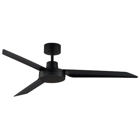 Maxim Lighting Ultra Slim 52 Outdoor Fan Black 88807BK